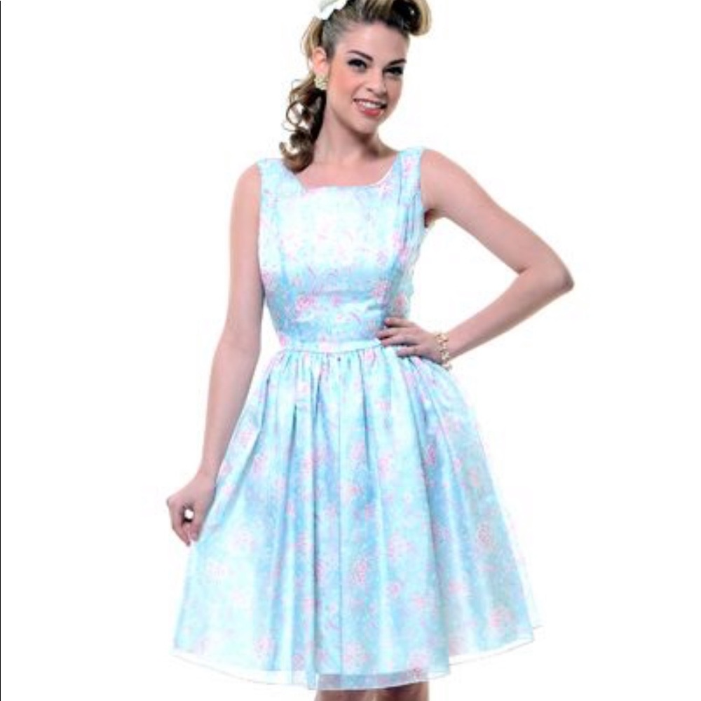Queen of Heartz floral swing dress